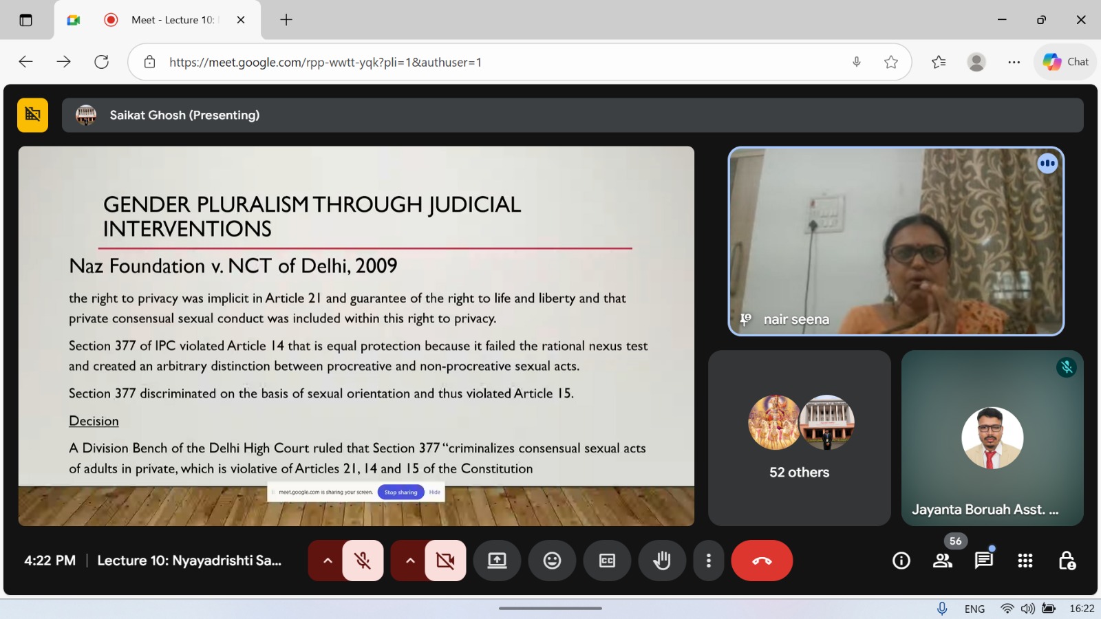 Gender Pluralism in a Constitutional Perspective